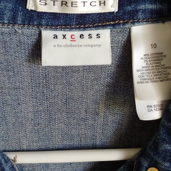 Jean jacket petite - Picture 2 of 3